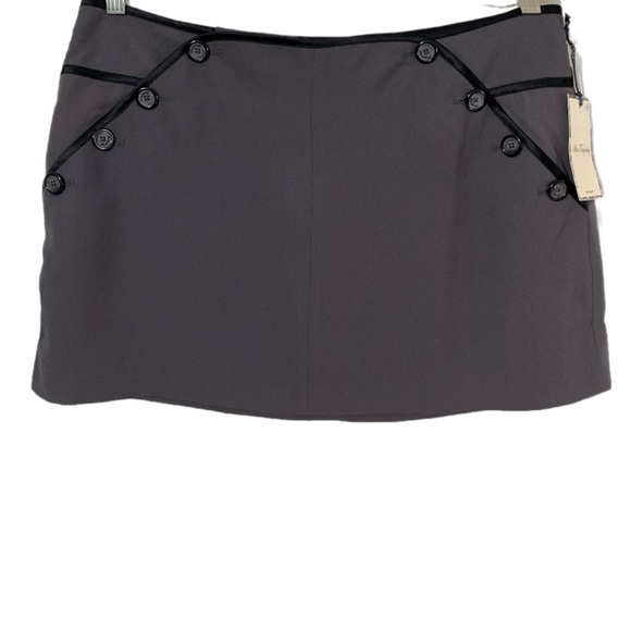 Alice Temperley gray crepe sailor mini skirt 13 - Picture 1 of 9